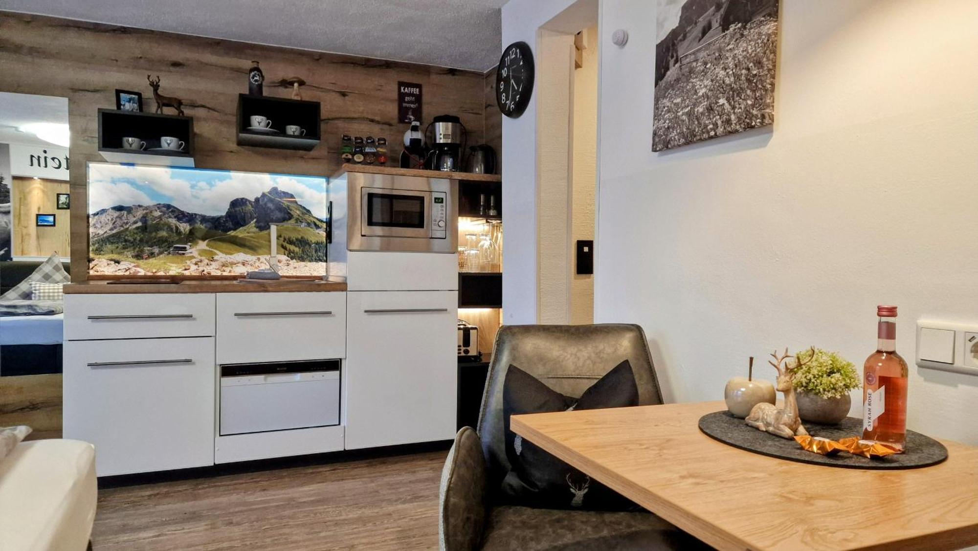 Nr 3 "Aggenstein"-Einzigartige Studio Mit Sued Balkon Inkl Koenigscard Пфронтен Екстер'єр фото